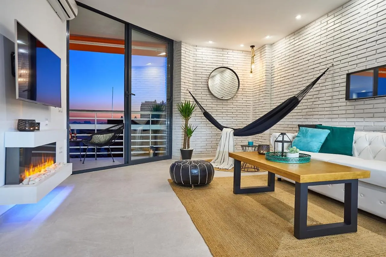 Suite Del Mar Luxury Apartment With Jacuzzi 토레몰리노스 스페인